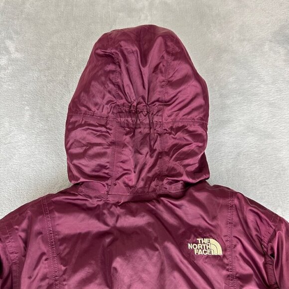 The North Face Hyvent 550 Wine Puffer Jacket Girls Size L (14/16) - Picture 10 of 16